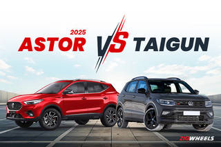 2025 MG Astor Takes On Volkswagen Taigun: Features And Specifications Compared