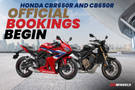 Honda CBR650R And CB650R Official Bookings Begin