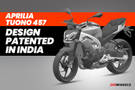 Aprilia Tuono 457 Design Patented In India Ahead Of Launch