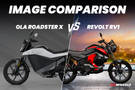 2025 Ola Roadster X Vs Revolt RV1: Image Comparison