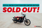 Royal Enfield Shotgun 650 Limited Edition Gone In Seconds!