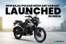 BREAKING: Bajaj Pulsar NS125 ABS Variant Launched In India