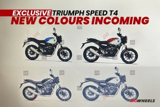 EXCLUSIVE: Triumph Speed T4 To Get 4 New Colour Schemes