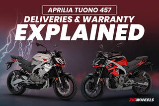 Aprilia Tuono 457: Deliveries And Warranty Explained Aprilia Tuono 457: Deliveries And Warranty Explained