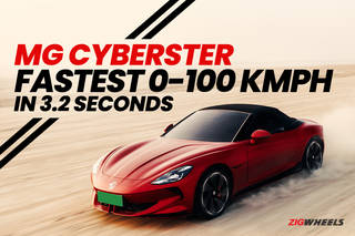 MG Cyberster Sets Record For Fastest 0-100 kmph In 3.2 Seconds! MG Cyberster Sets Record For Fastest 0-100 kmph In 3.2 Seconds!