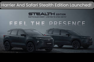 Tata Harrier And Safari Stealth Edition Looks Dashing! Prices Start From Rs 25.09 Lakh Tata Harrier And Safari Stealth Edition Looks Dashing! Prices Start From Rs 25.09 Lakh