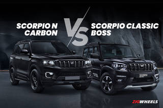 Mahindra Scorpio N Carbon vs Scorpio Classic Boss Edition: The Two Dark Scorpios Compared Mahindra Scorpio N Carbon vs Scorpio Classic Boss Edition: The Two Dark Scorpios Compared