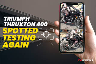 EXCLUSIVE: Triumph Thruxton 400 Spied Testing; New Details Uncovered EXCLUSIVE: Triumph Thruxton 400 Spied Testing; New Details Uncovered