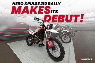 Hero XPulse 210 Factory Rally Bike Makes Its Debut! Hero XPulse 210 Factory Rally Bike Makes Its Debut!