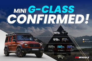 A Mini Mercedes-Benz G-Class Confirmed: How Would You Like To See The Iconic G-Wagen In A Smaller Avatar? A Mini Mercedes-Benz G-Class Confirmed: How Would You Like To See The Iconic G-Wagen In A Smaller Avatar?
