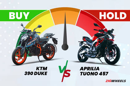 KTM 390 Duke vs Tuono 457 Buy or Hold