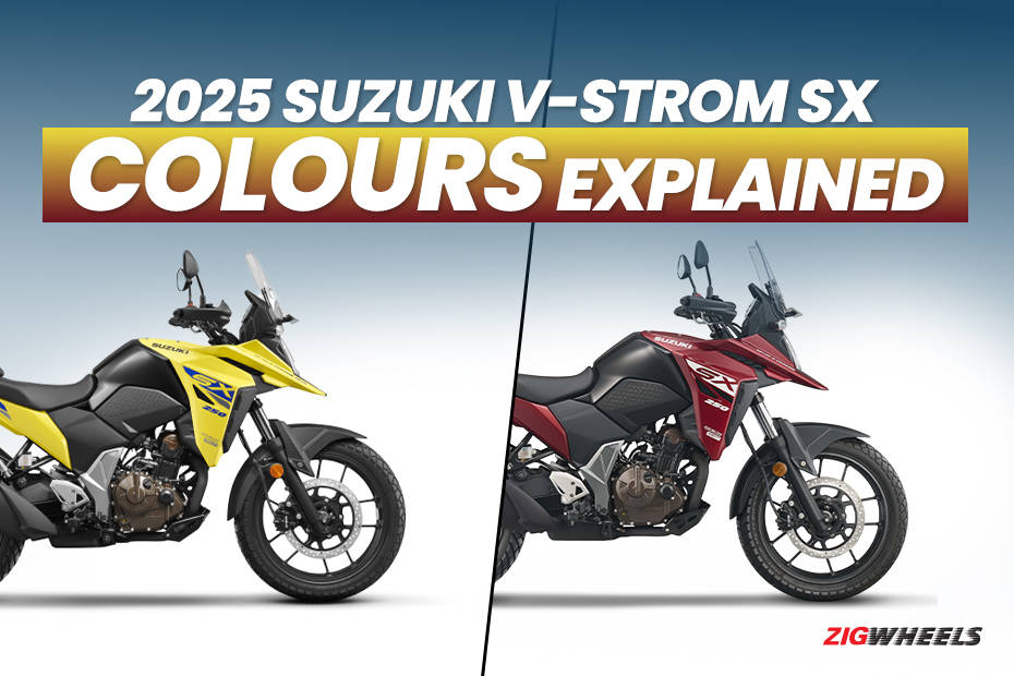 2025 Suzuki V-Strom SX Colours Explained