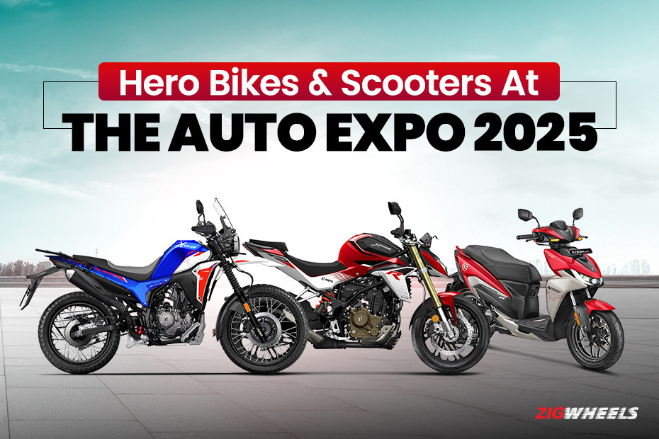 Hero Bikes And Scooters At The Auto Expo: XPulse 210, Xtreme 250R