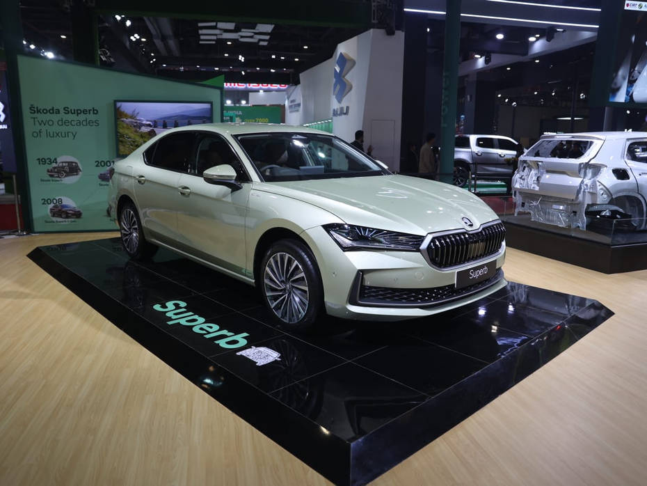 Skoda Superb 2025 At Auto Expo 2025