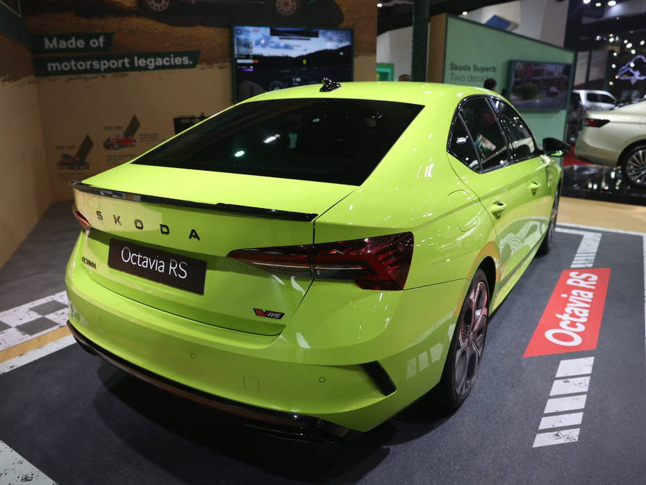 Skoda OctaviaRS At Auto Expo 2025 