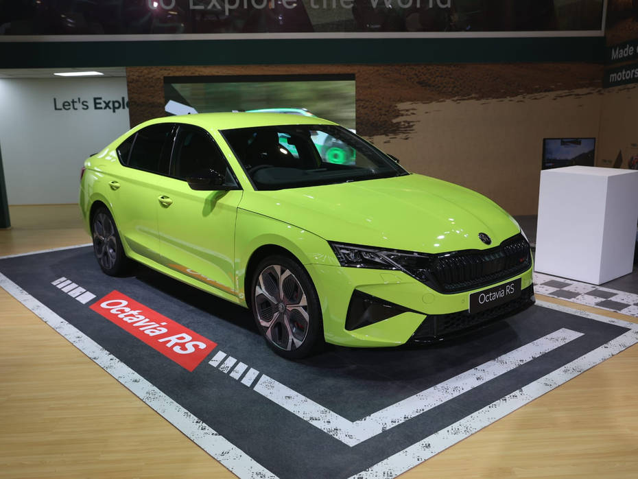 Skoda OctaviaRS At Auto Expo 2025 