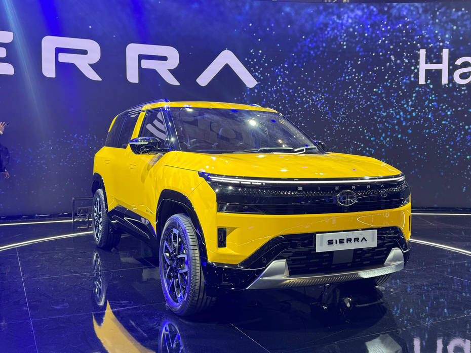 Tata Sierra ICE At Auto Expo 2025