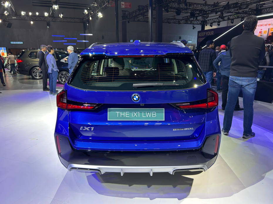 BMW iX1 LWB At Auto Expo 2025