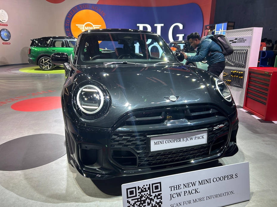 Mini Cooper S JCW Pack At Auto Expo 2025