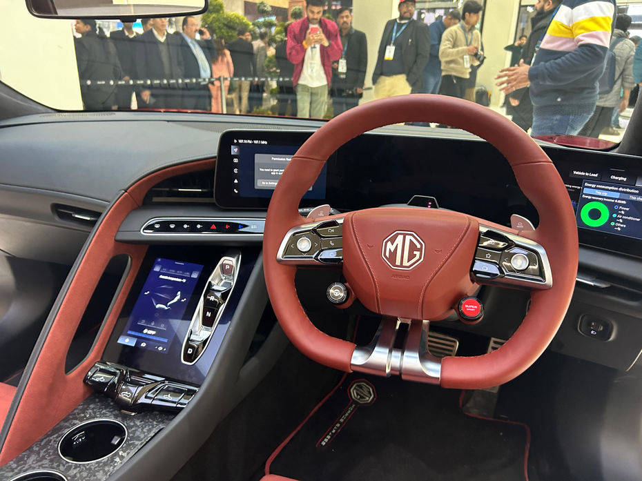 Auto Expo 2025: MG Cyberster Electric Sports Car Revealed In India And ...