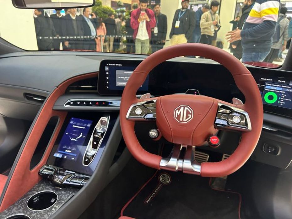 Take A Good Look At The MG Cyberster Electric Convertible From Auto showcase