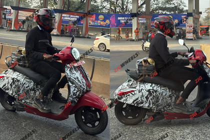 Bajaj Chetak 3503 spotted