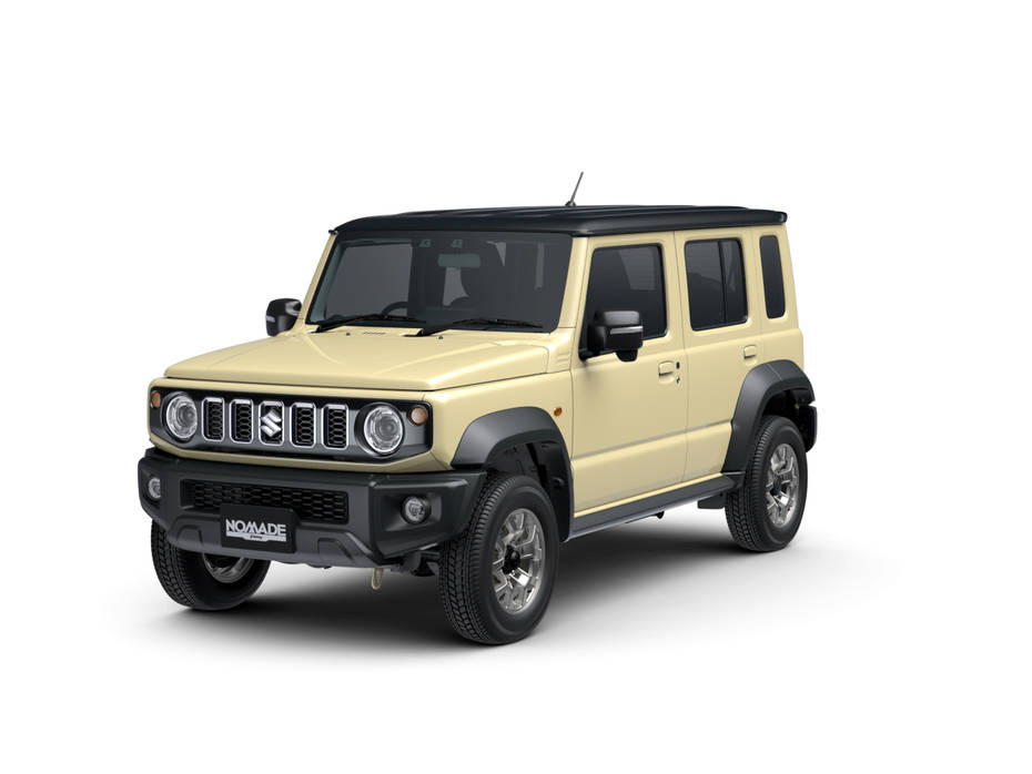 Suzuki Jimny Nomade Chiffon Ivory Metallic shade