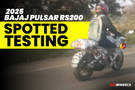 2025 Bajaj Pulsar RS200 Spied Testing Before Launch