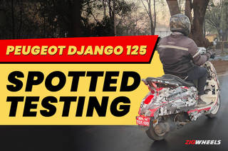 EXCLUSIVE: Peugeot Django 125 Spotted Testing In India