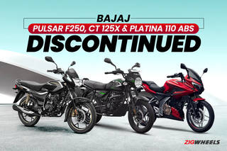 Bajaj Pulsar F250, CT125X and Platina 110 ABS Discontinued