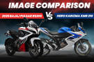 2025 Bajaj Pulsar RS200 vs Hero Karizma XMR 210: Image Comparison