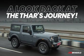 Mahindra Thar Reaches A New Milestone! A Look Back At Its Journey Over The Years…