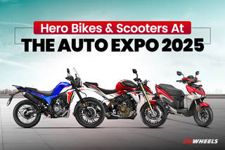 Hero Bikes And Scooters At The Auto Expo 2025