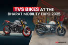 TVS Bikes At The Bharat Mobility Expo 2025