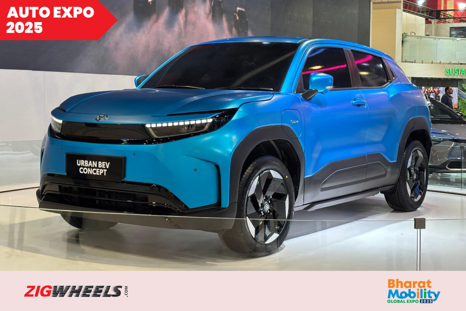 Auto Expo 2025: Toyota Urban Cruiser BEV Concept Showcased At Bharat ...