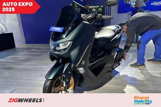 Yamaha NMAX 155 Showcased At Bharat Mobility Expo 2025