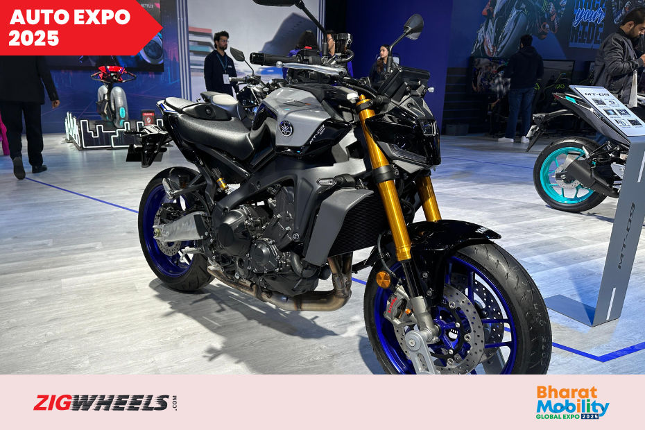 Yamaha MT-09 Showcased At Bharat Mobility Expo 2025 - ZigWheels