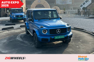 Newly Launched Mercedes-Benz G-Class Electric Showcased At The Auto Expo 2025!