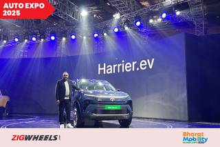 Tata Takes Wraps Off Production-spec Harrier EV At Auto Expo 2025! Here’s Everything You Need To Know