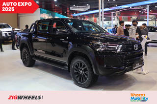 Toyota Has Brought The Hilux Black Edition At The Bharat Mobility Global Expo 2025