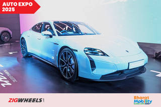Porsche Taycan Showcased At The Auto Expo 2025! Here Is A Closer Look At The Electric Beast Porsche Taycan Showcased At The Auto Expo 2025! Here Is A Closer Look At The Electric Beast
