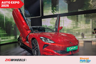 Take A Good Look At The MG Cyberster Electric Convertible From Auto Expo 2025 In 6 Images