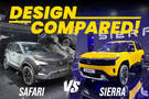 Tata Safari Vs Sierra: We Compare Their Design In Detail