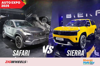 Auto Expo 2025: Tata Sierra Vs Safari - We Compare Their Design In Detail