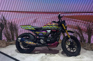 Modified TVS Ronins At Auto Expo 2025: From a Cafe Race To A Flat Tracker & More Modified TVS Ronins At Auto Expo 2025: From a Cafe Race To A Flat Tracker & More