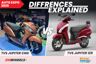 TVS Jupiter CNG vs Jupiter 125: Differences Explained