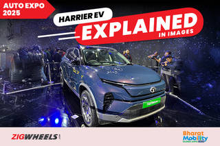 Auto Expo 2025: Tata Harrier EV - A Complete 360-Degree Look Explained In Images