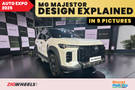 MG Majestor Revealed At Auto Expo 2025: Design Explained In 10 Images