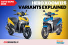 Hero Xoom 125 Variants Explained: Auto Expo 2025