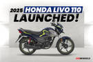 2025 Honda Livo 110 Launched: New Features, New Features, & More